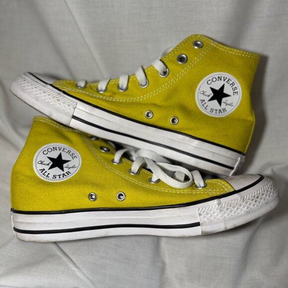 CONVERSE UNISEX CHUCK TAYLOR ALL STAR HIGH TOP SNEAKER M 5.5 W 7.5 - Picture 1 of 8